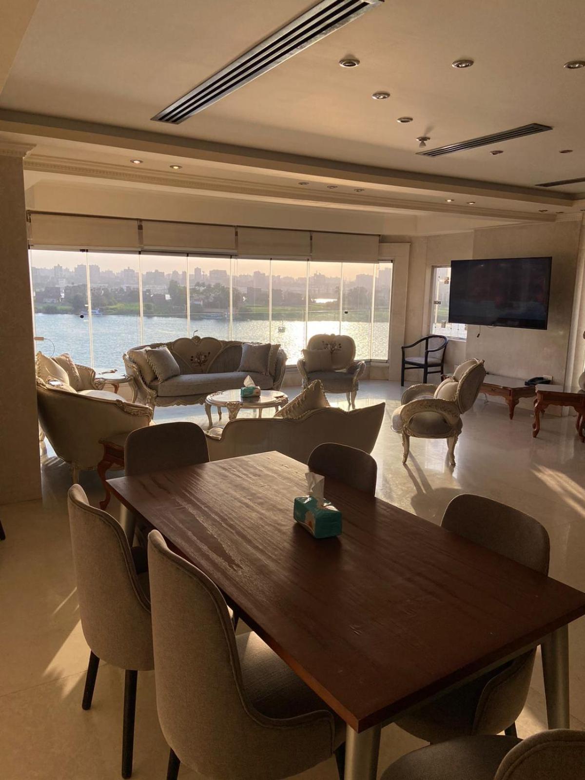 A 3 Bedroom With Lovely Nile View Apartment Cairo